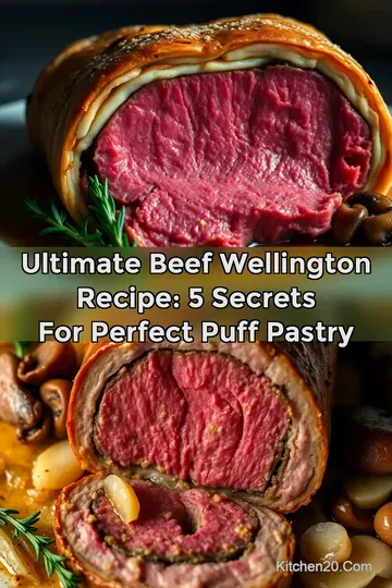 Ultimate Beef Wellington Recipe: 5 Secrets for Perfect Puff Pastry : PIN FOR LATER Ultimate Beef Wellington Recipe: 5 Secrets for Perfect Puff Pastry