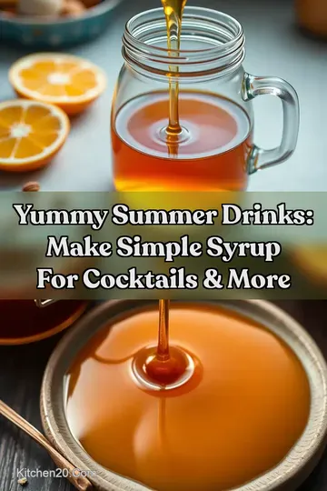 Yummy Summer Drinks: Make Simple Syrup for Cocktails & More : PIN FOR LATER Yummy Summer Drinks: Make Simple Syrup for Cocktails & More