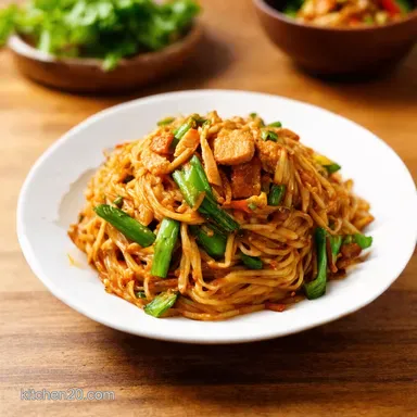 Quick Quorn Stir Fry Recipe 15Minute Noodle Magic Recipe Card