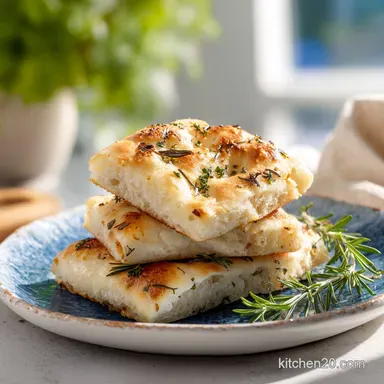 Air Fryer Focaccia in 30 Minutes