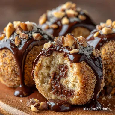 Air Fryer Nutella Bombs Quick OMG So Easy Gooey