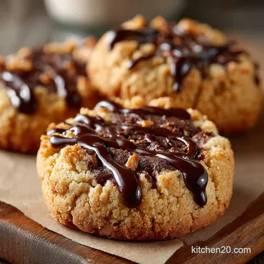 Air Fryer Peanut Butter Cookies Ready in Minutes Recipe Card