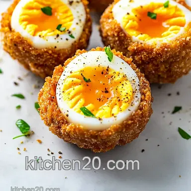 Air Fryer Scotch Eggs: Crispy, Runny & Easy! Recipe Card