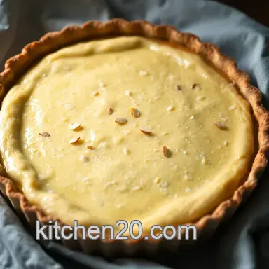 Almond Paste Frangipane Tart: Parisian Elegance at Home Recipe Card