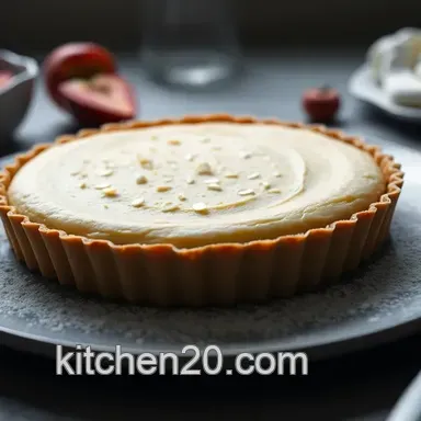 Almond Paste Frangipane Tart: Parisian Elegance at Home