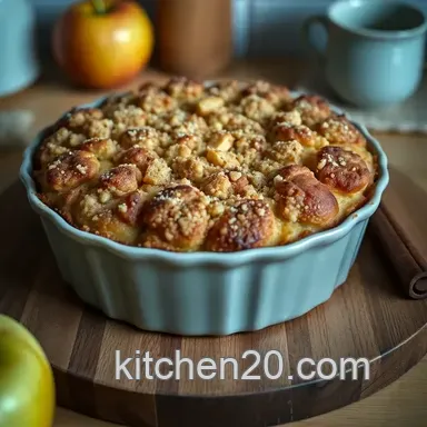 Apple Crumble Cake Recipe: British Baking at Its Best! Recipe Card