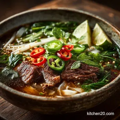 The Ultimate Home Cooks Authentic Vietnamese Beef Pho Phở B&ograve;