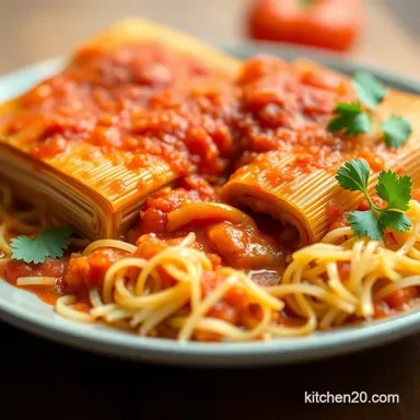 Aunt Maria's Fiesta: How to Make Tamales Recipe Recipe Card