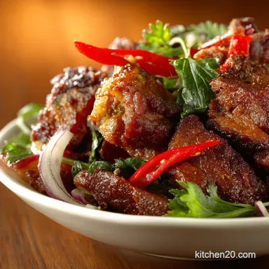 Haitian Tasso: Authentic, Crispy, Spiced Fried Beef Recipe Recipe Card