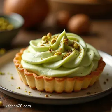 Authentic Sicilian Pistachio Cream Recipe Crema al Pistacchio Recipe Card
