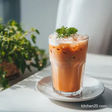 Thai Tea in 7 Minutes: Creamy and Refreshing Traditional Recipe