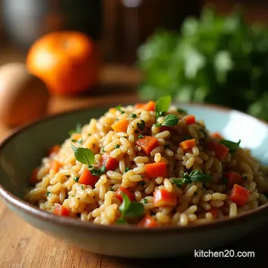 Easy Wild Rice Pilaf My GoTo Autumn Side Dish Recipe Card