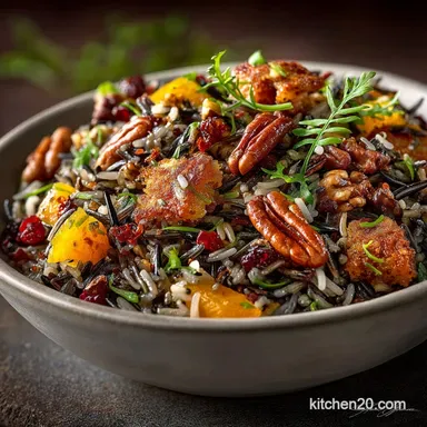 Wild Rice Pilaf Recipe: Nutty, Chewy Autumn Showstopper
