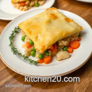 How to Bake Chicken Pastry with Flaky Crust: The Ultimate Comfort Food! Recipe Card