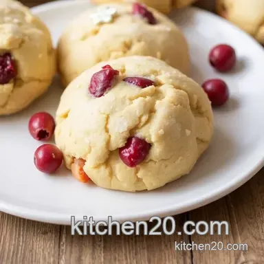 Easy Bake Orange Cranberry Cookies in 35 Minutes – A Family Favorite Recipe Card
