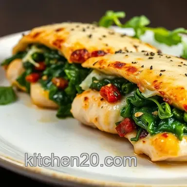 How to Bake Spinach Stuffed Chicken | Restaurant Style: A Delicious Weeknight Treat!