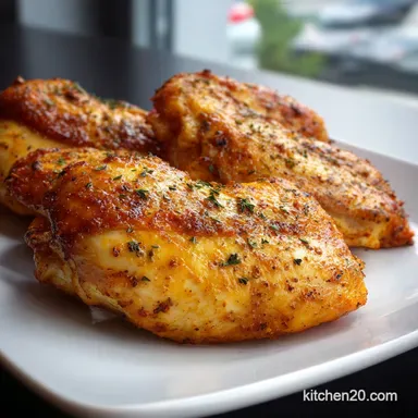 Baked Boneless Chicken Thighs: Crispy Baked in 30 Minutes Recipe Card