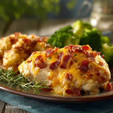 Baked Cheesy Bacon Ranch Chicken: The Ultimate 40-Minute Meal Recipe Card