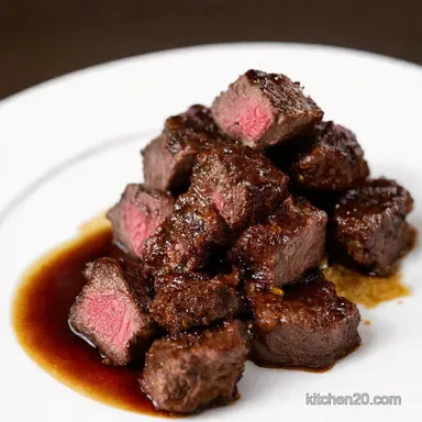 Easy Balsamic Glazed Steak Tips My GoTo Recipe