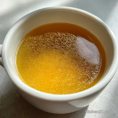 Beef Bone Broth: Slow Simmered in 12 Hours Recipe Card