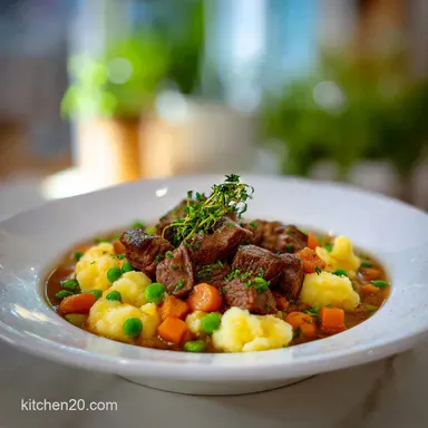 Amazing Comfort Food Recipe with Beef: For 6 Servings Recipe Card