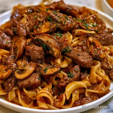 Beef Stroganoff in 30 Minutes