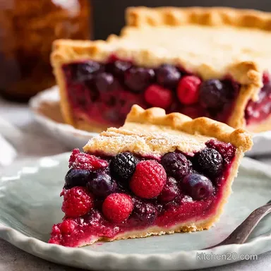 Berry Bonanza Slab Pie Easy Dessert Recipes For A Crowd Recipe Card