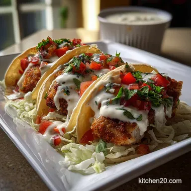 Fish Tacos: The Ultimate San Diego Style Recipe Recipe Card