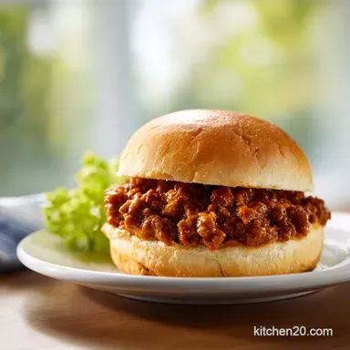Sloppy Joes Recipe: Tangy Sauce in 30 Min Recipe Card