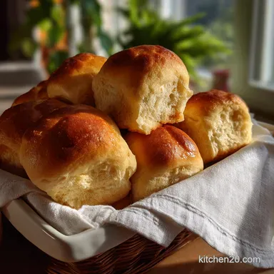How to Make the Best Homemade Fluffy Dinner Rolls Now Recipe Card