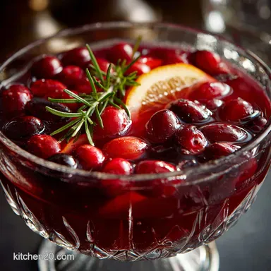 Big Batch Cocktails: Spiced Cranberry Punch for Stress-Free Parties Recipe Card