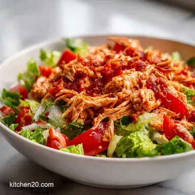 BLT Chicken Salad with Greek Yogurt Recipe Card