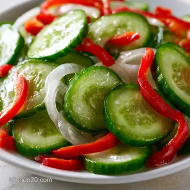 Bread and Butter Cucumber Pickles: Crisp Recipe Card