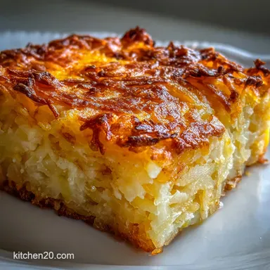Breakfast Casserole with Hash Browns - Crispy Baked in 1 Hour Recipe Card