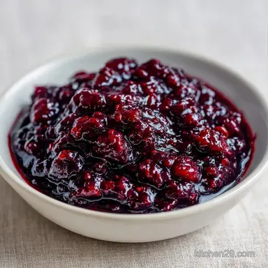 Mulberry Jam: Glossy and Thick Recipe Card