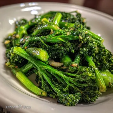 Broccoli Rabe Recipe: Silky Stalks in 15 Minutes