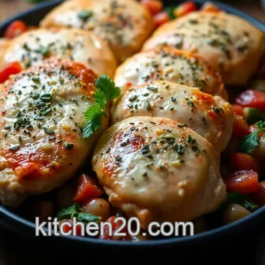 Bruschetta Chicken Bliss: An Easy Italian Summer Treat! Recipe Card