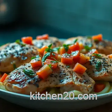 Bruschetta Chicken Bliss: An Easy Italian Summer Treat!