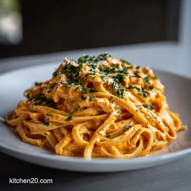 Buffalo Chicken Pasta in 25 Minutes Recipe Card