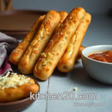 Easy & Delicious Cheese-Stuffed Breadsticks: My Family Favorite Recipe Card