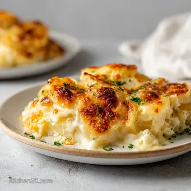 Cheesy Au Gratin Potatoes in 60 Minutes with Yukon Gold Recipe Card