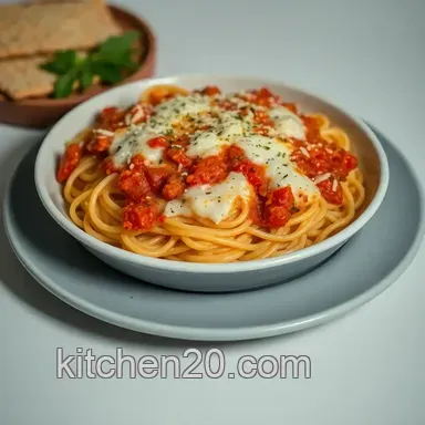 Cheesy Baked Spaghetti Delight: The Best Family-Friendly Recipe Recipe Card