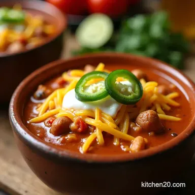 Cheesy Taco Soup An Easy Comfort Food Fiesta Recipe Card