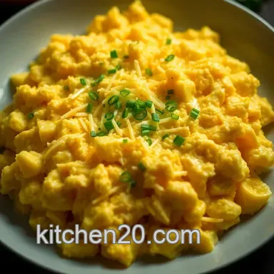 Easy Cheesy Scrambled Eggs: My Go-To Breakfast Classic Recipe Card