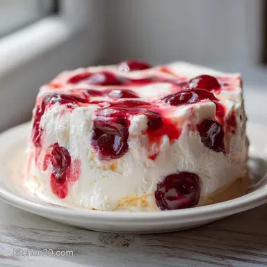Cherry Cheesecake Fluff Recipe: Velvety