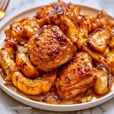 Chicken Apple Squash in 40 Minutes