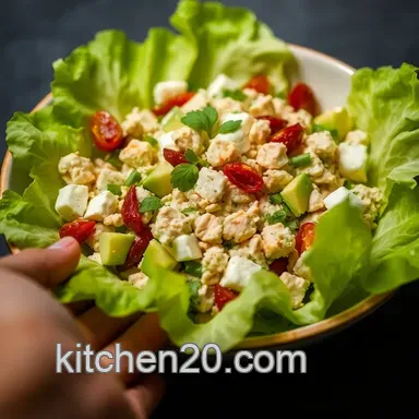 Easy & Delicious Chicken, Avocado and Mozzarella Salad Recipe Card