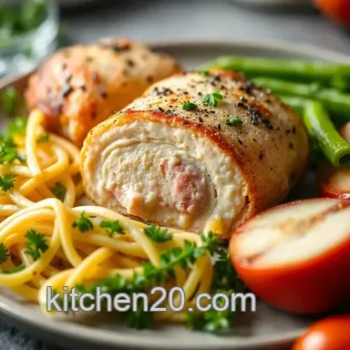 Easy Chicken Cordon Bleu Recipe: A Home Cook's Delight! Recipe Card