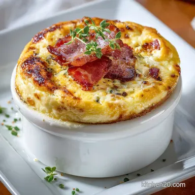 Green Chili Bacon Cheese Egg Breakfast Souffle: Ultimate Brunch Upgrade