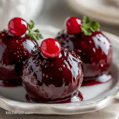 Chocolate Covered Cherries with Liquid Center: Make-Ahead Recipe Recipe Card